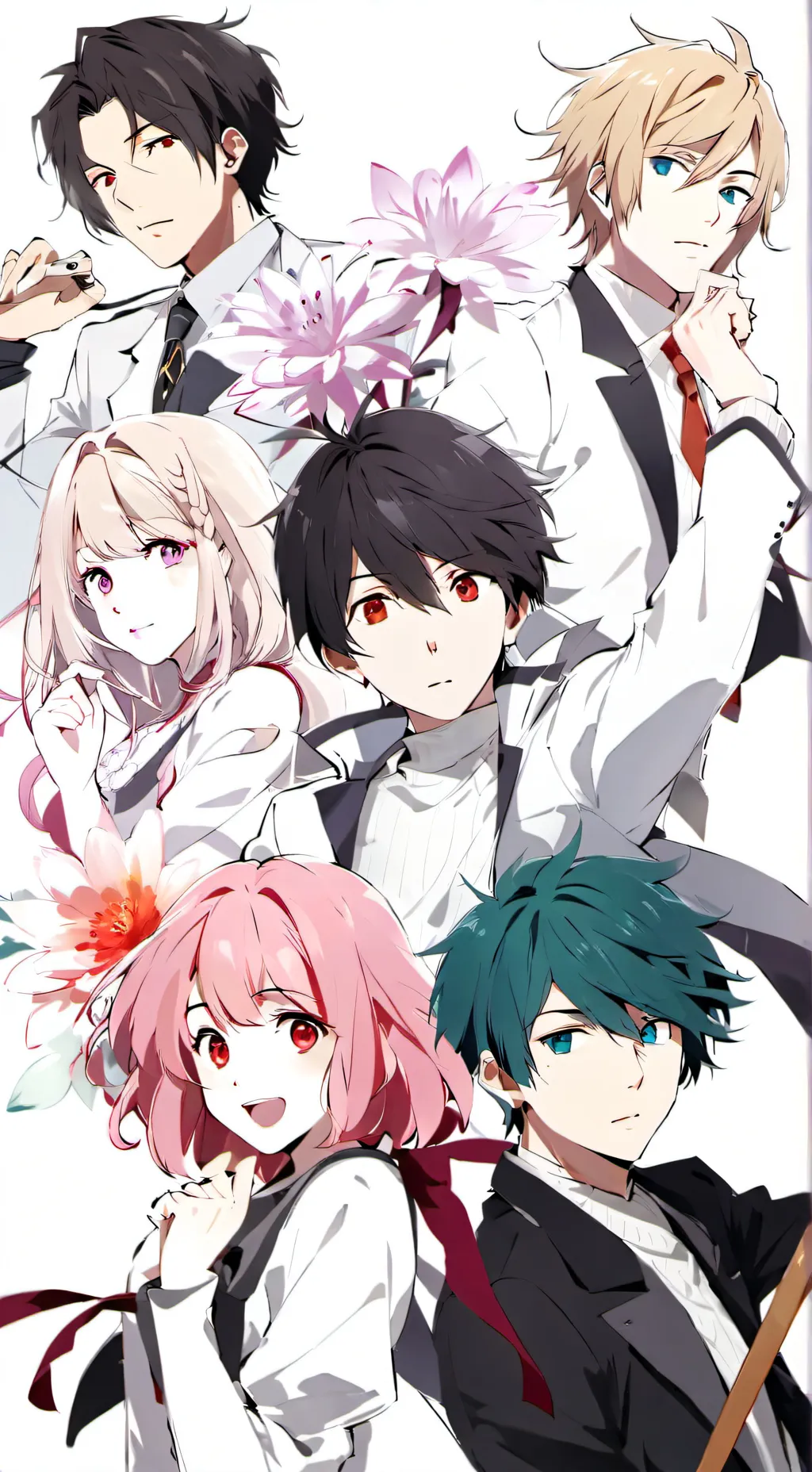 ai character: Hero Ultra Academy background