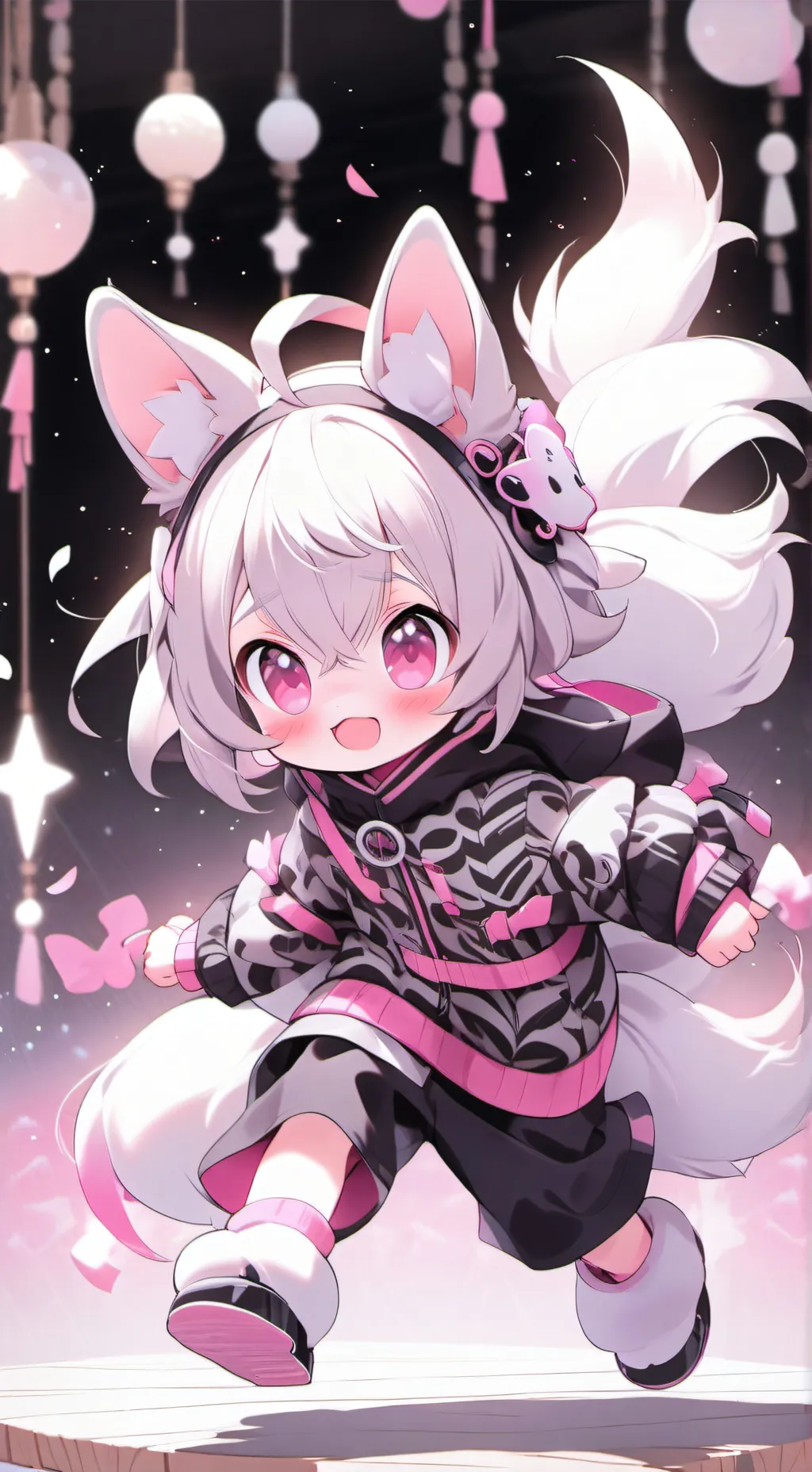 ai character: NYX background