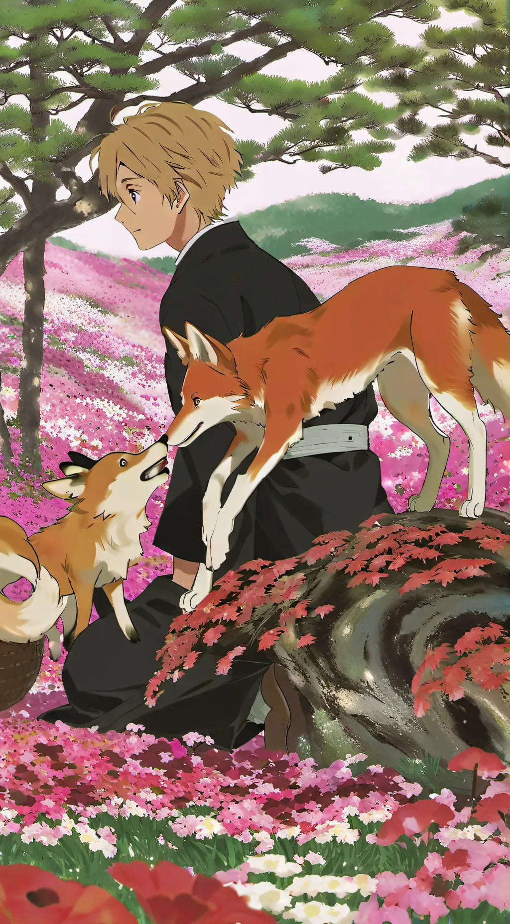 ai character: tyler & snowi background