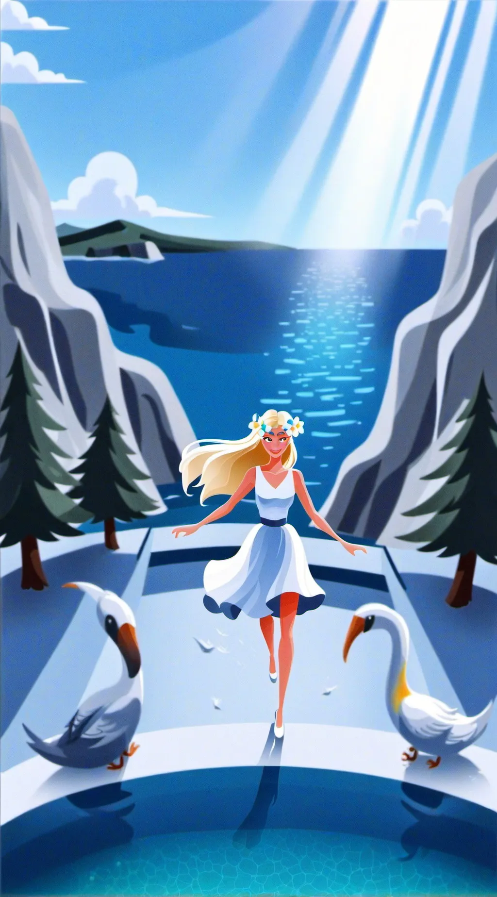 ai character: wof TF 4-Sunny background