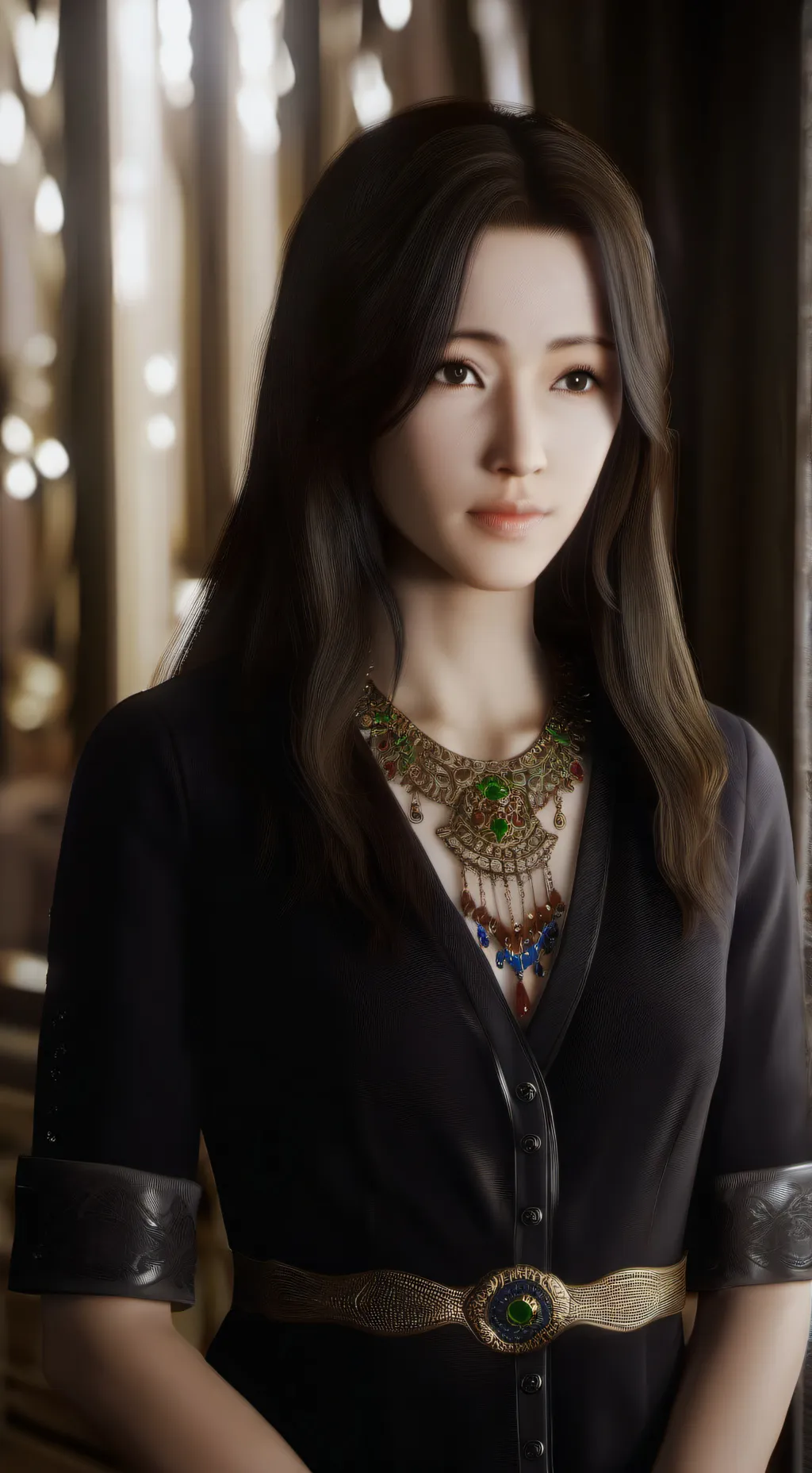 ai character: Sky background