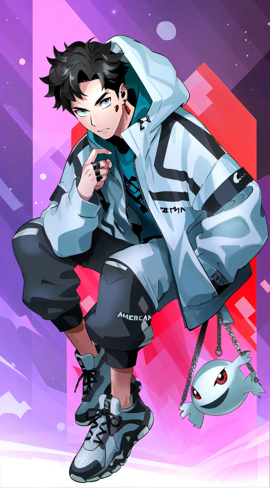 ai character: Sebastian background