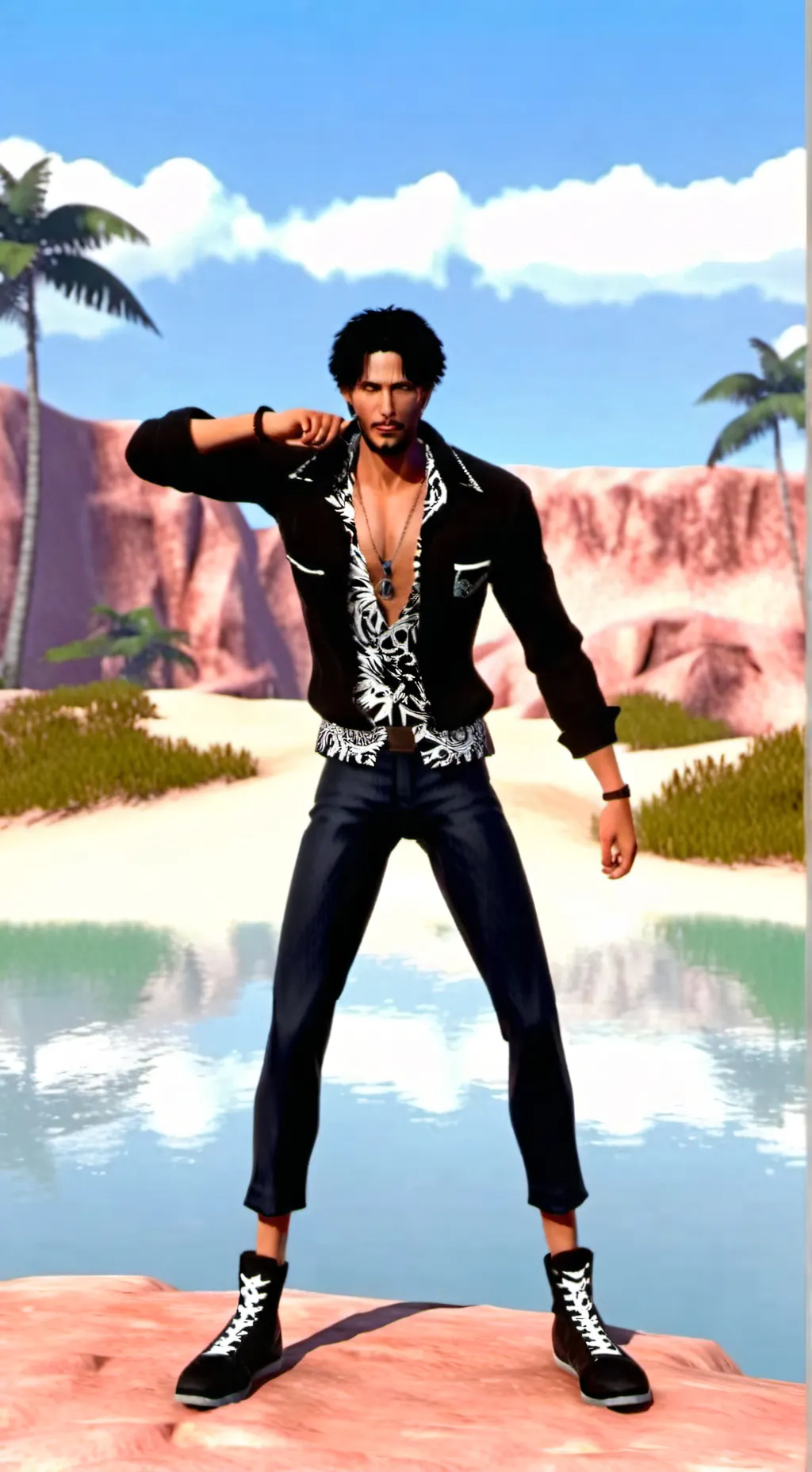 ai character: Glen background