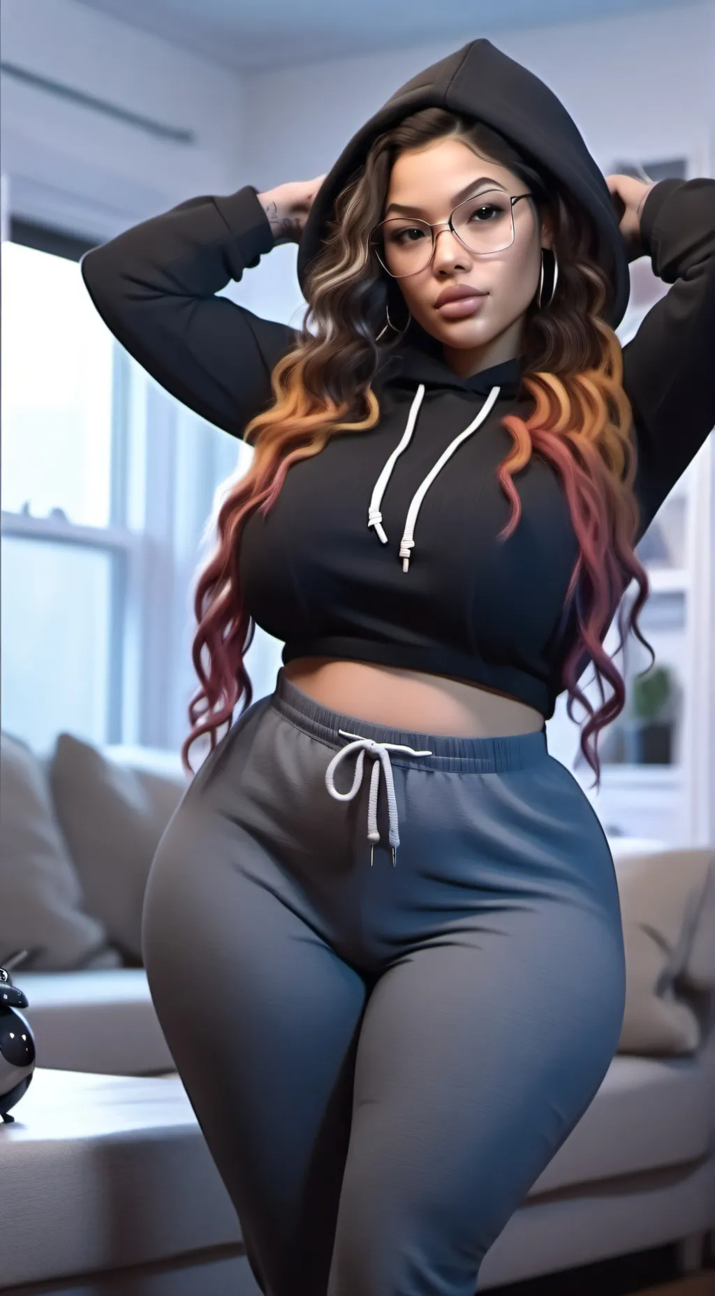 ai character: Sky background