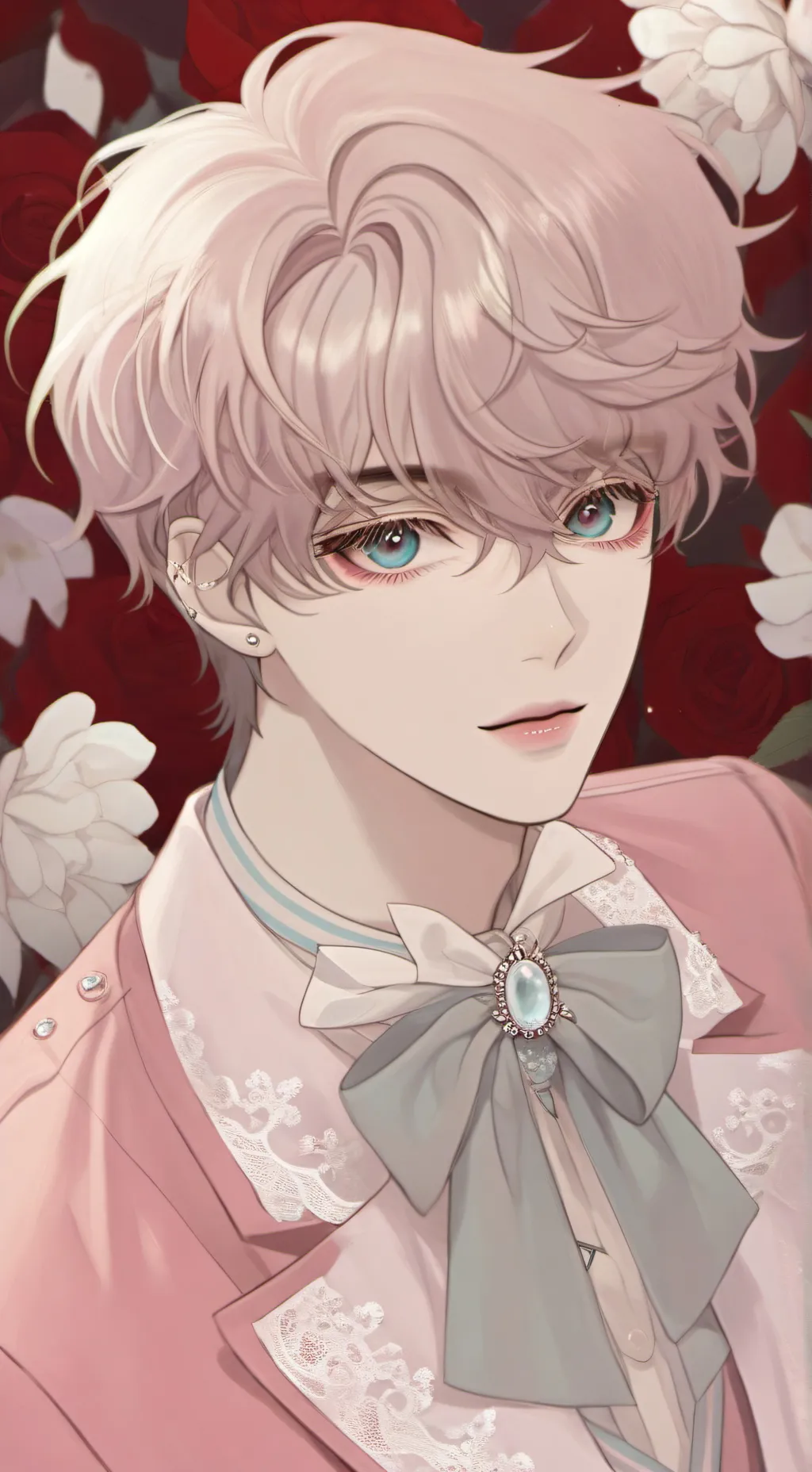 ai character: gay blind roommate background