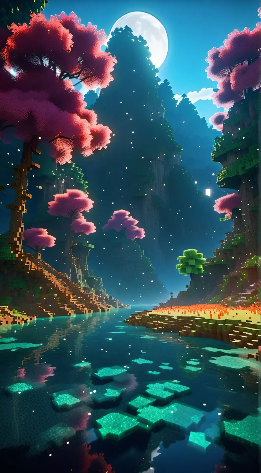 ai character: Square city background