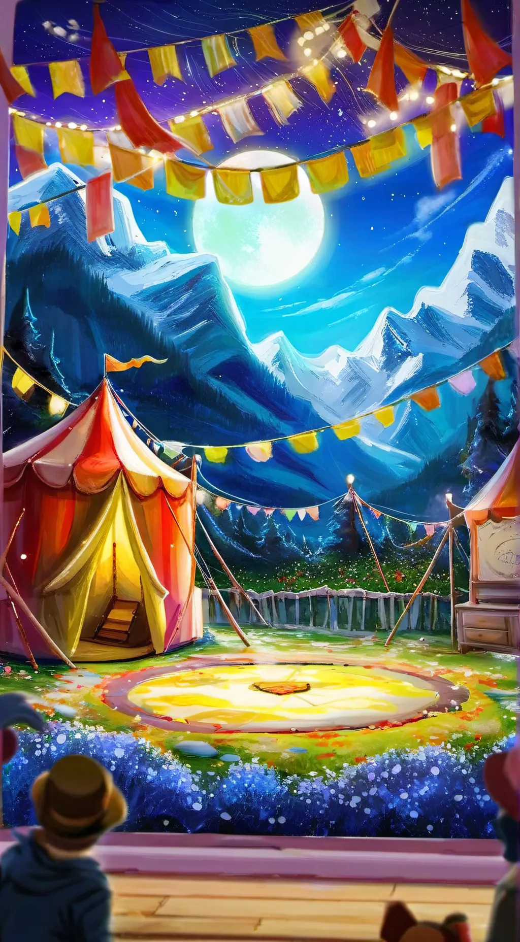 ai character: MD×TADC  background