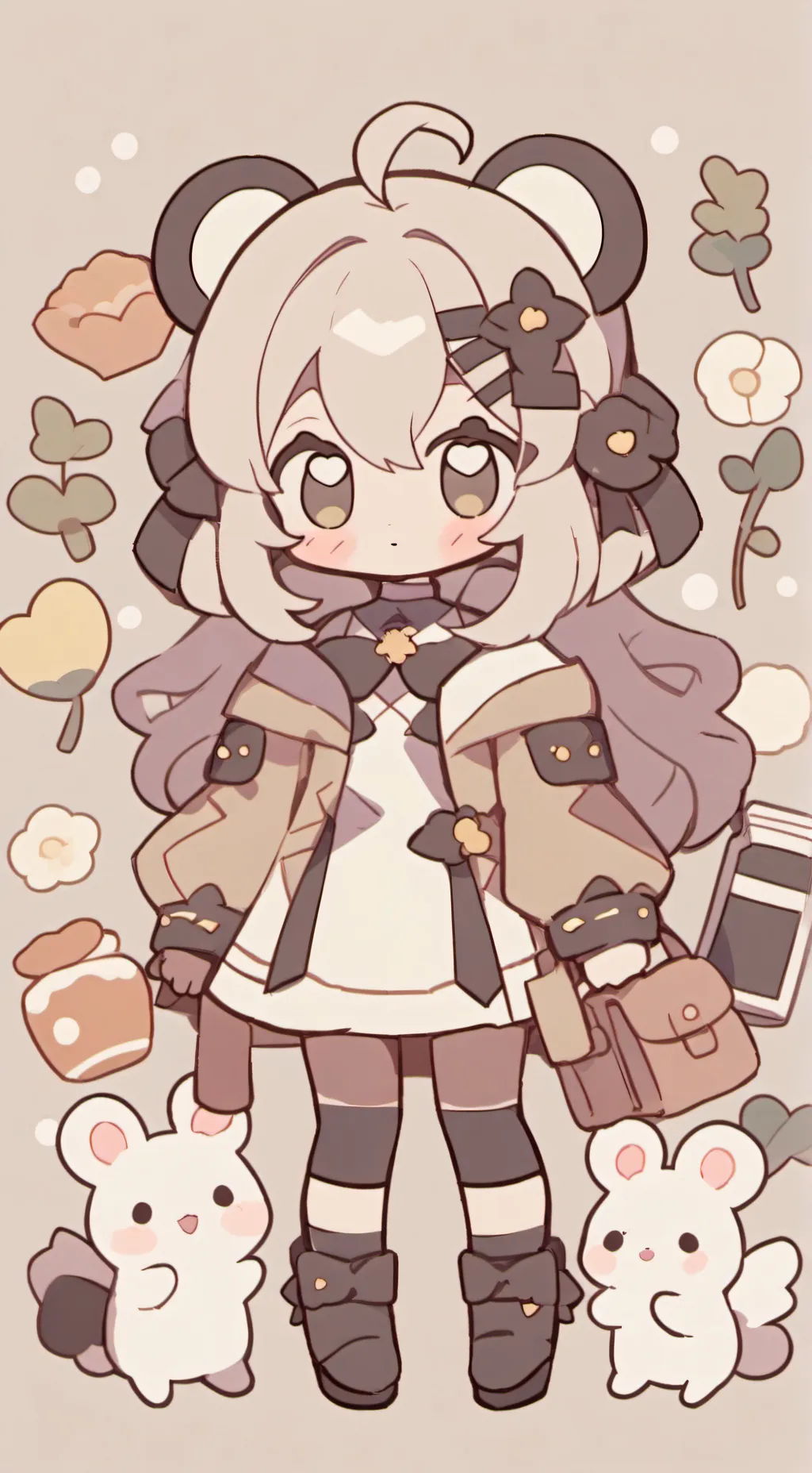 ai character: Abby hatch x poppy background