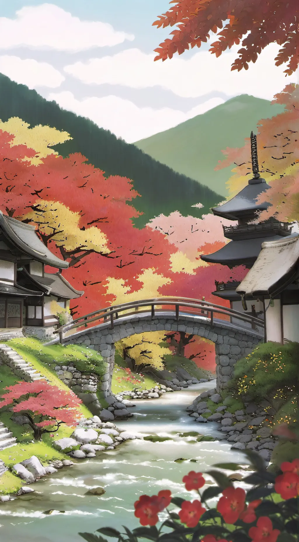 ai character: mha training camp background