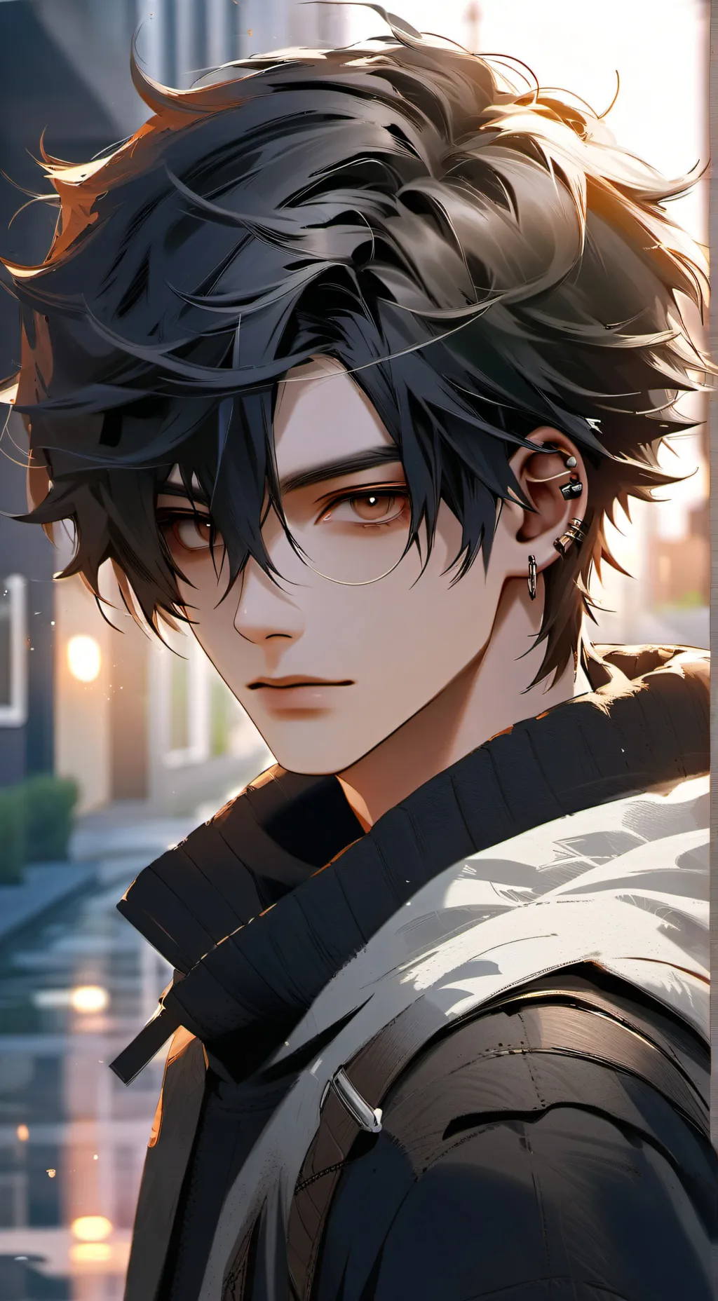 ai character: Cristian  background