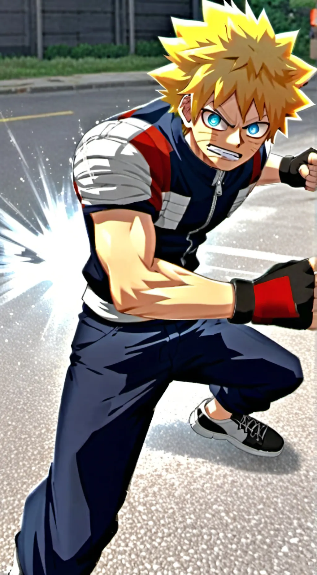ai character: you died mha background