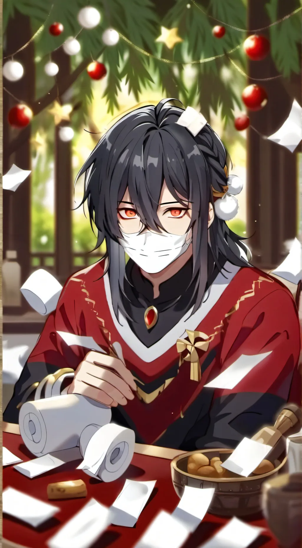 ai character: Tuvalet Kağıdı  background