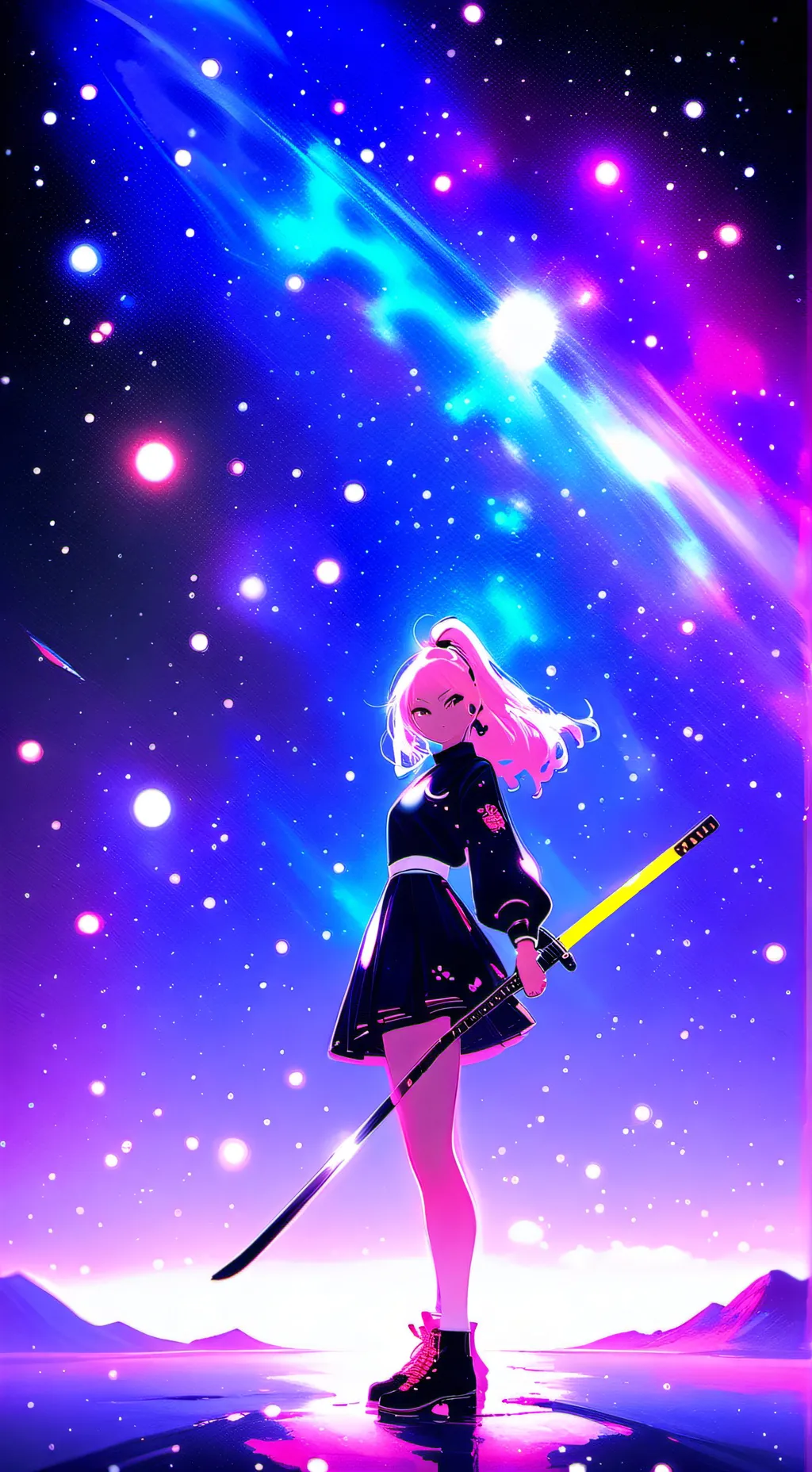 ai character: Sarahí  background