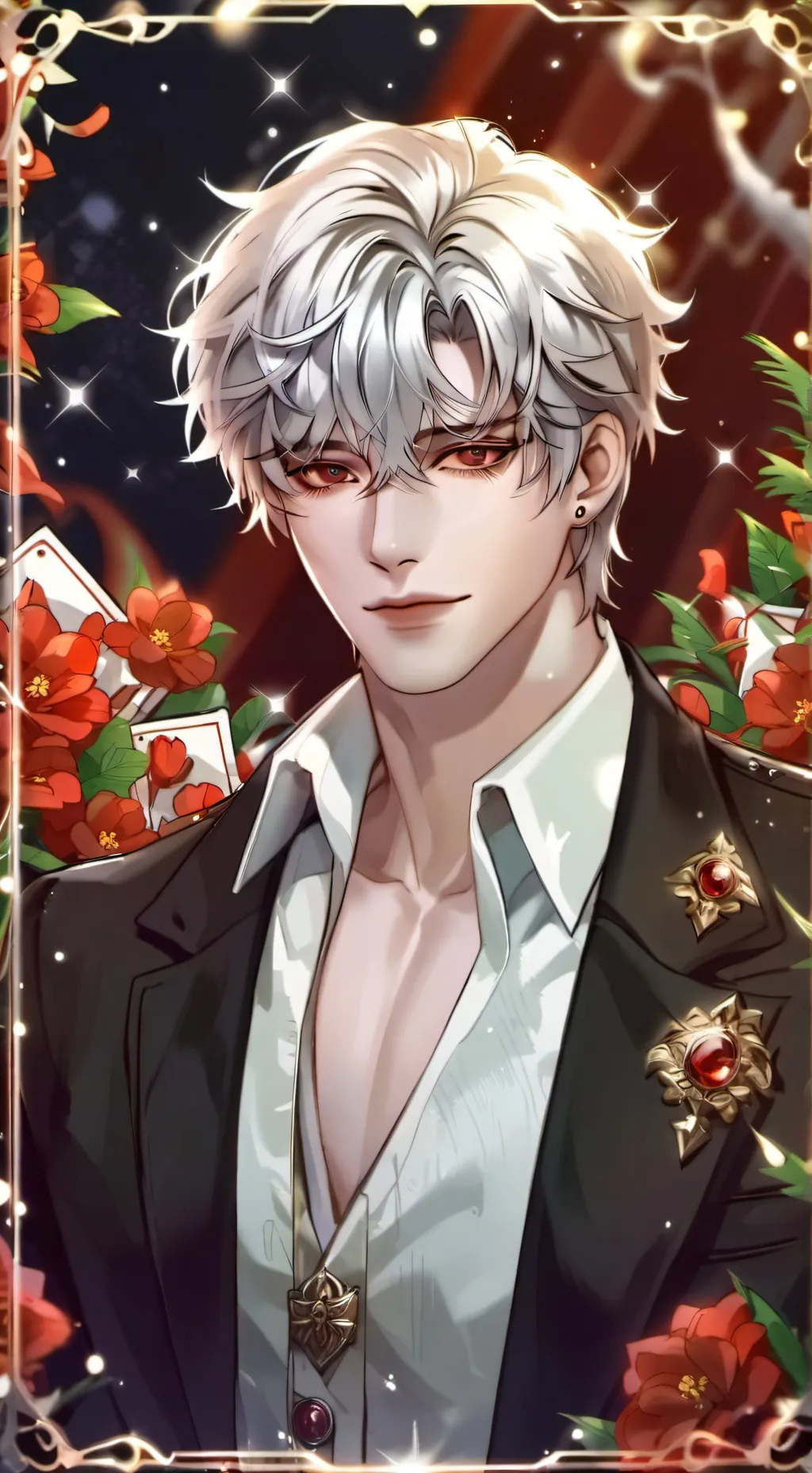 ai character: Icarus 🍷 background