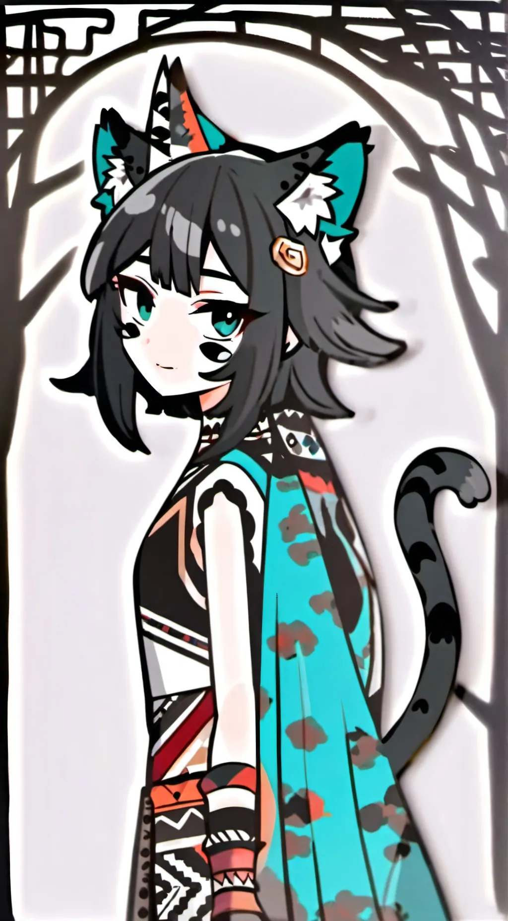 ai character: Eliza rosie background