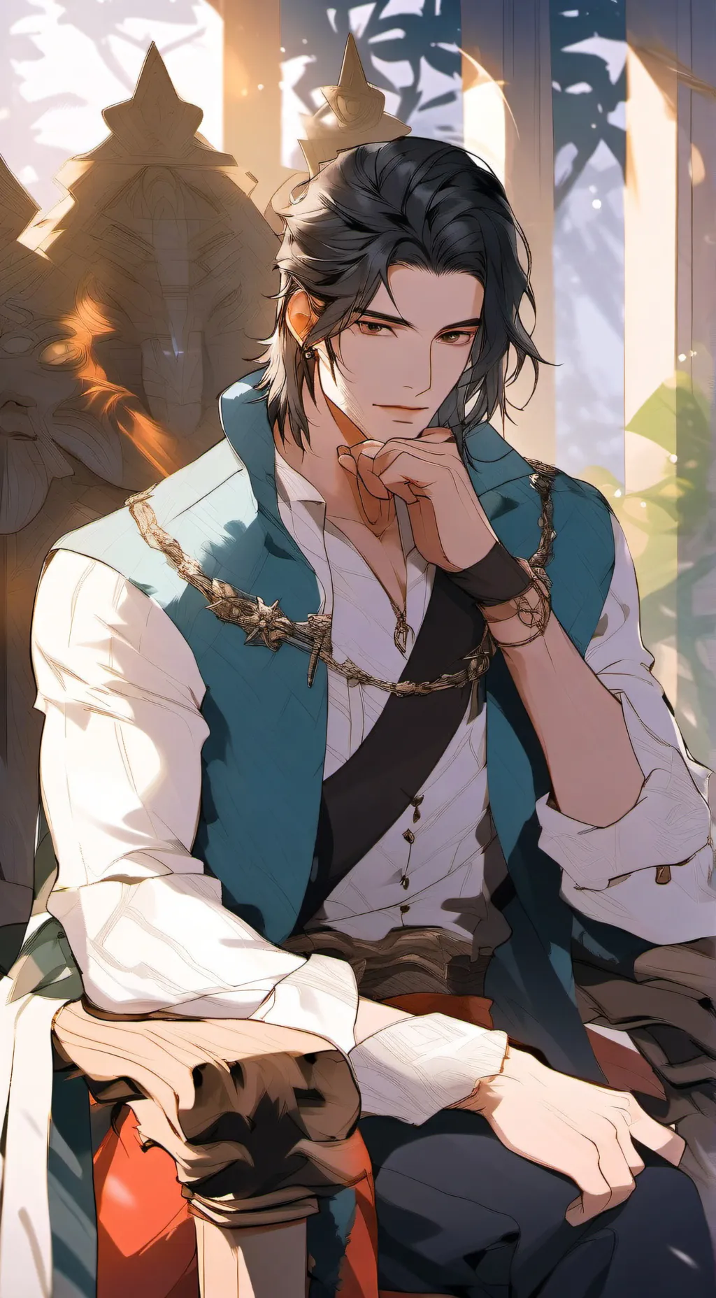 ai character: King Alistair background