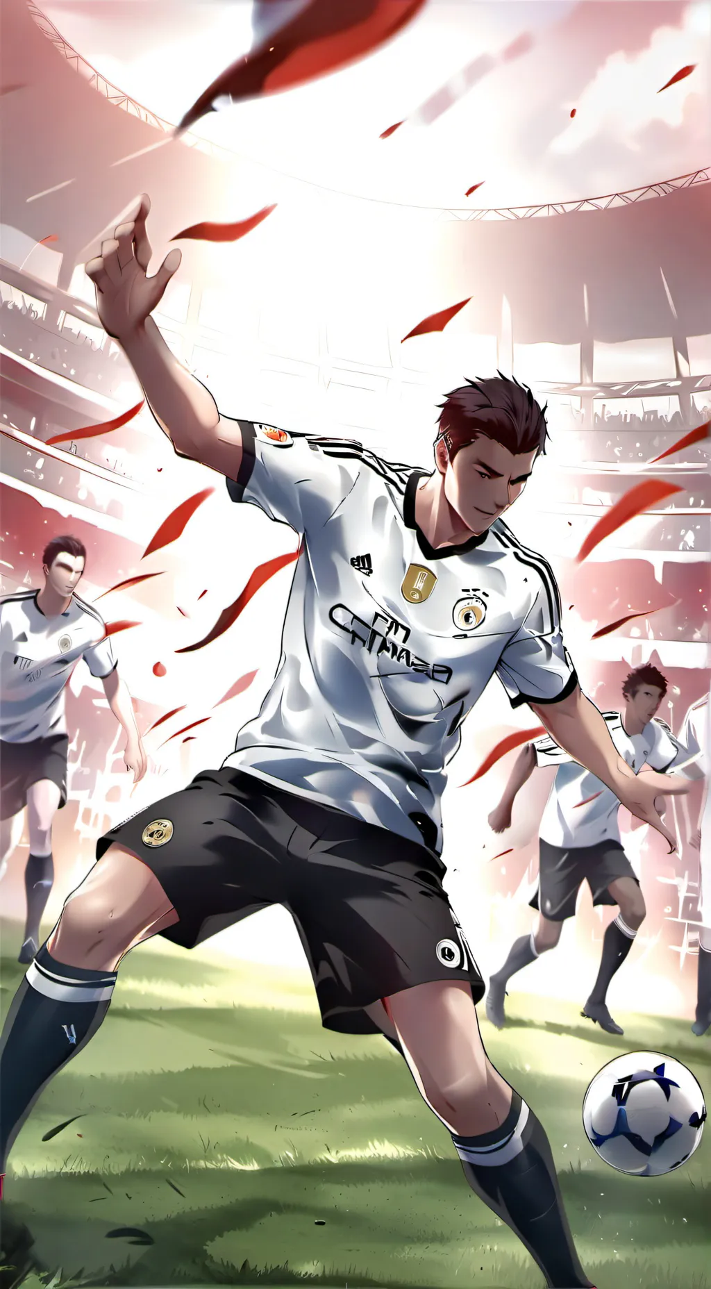 ai character: holly e Benji  background