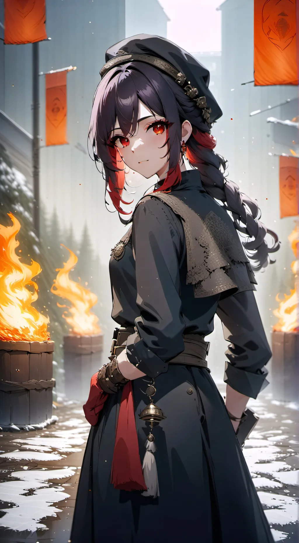 ai character: Hashira secret  background