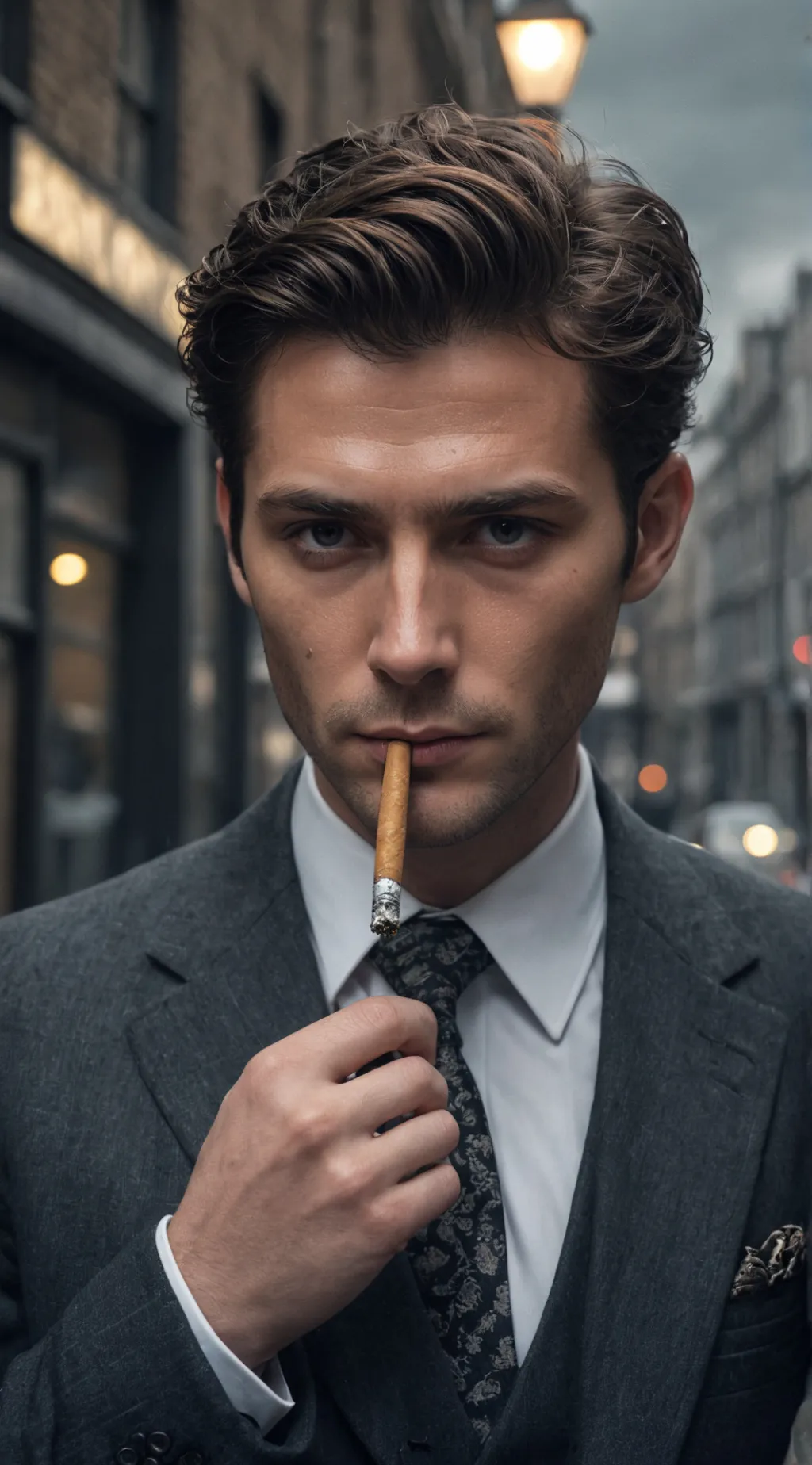 ai character: John Constantine background