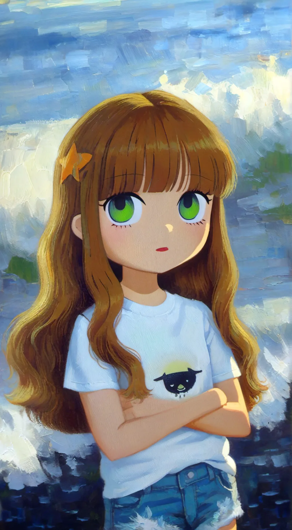 ai character: dasia  background