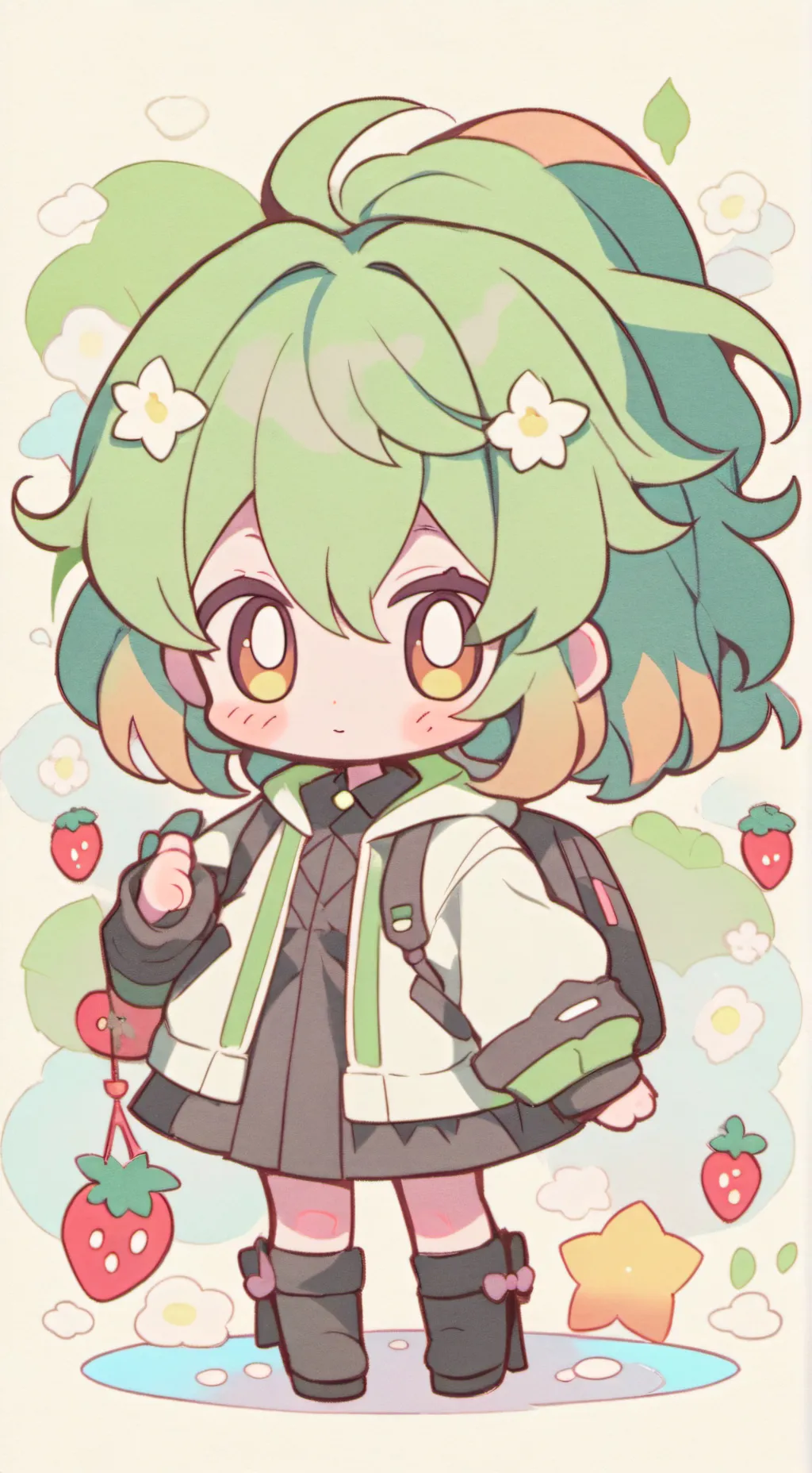 ai character: Nene chan background