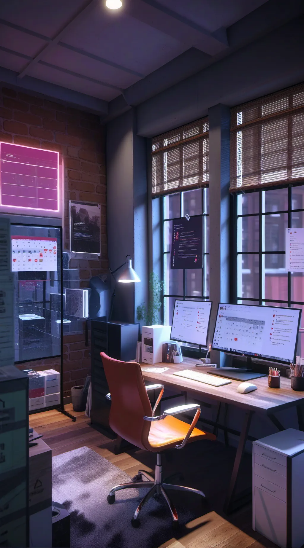 ai character: The Micro-Tycoon's Triumph background