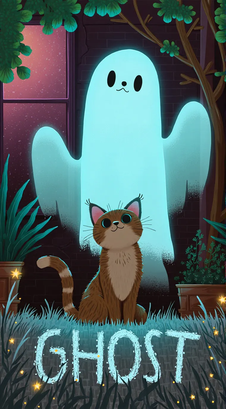 ai character: 👻 ~ghost town~👻  background