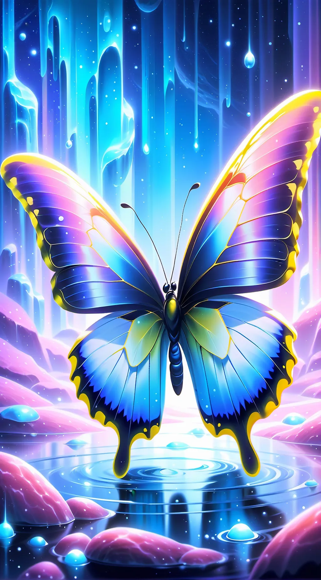 ai character: 💘Sparks💛 background