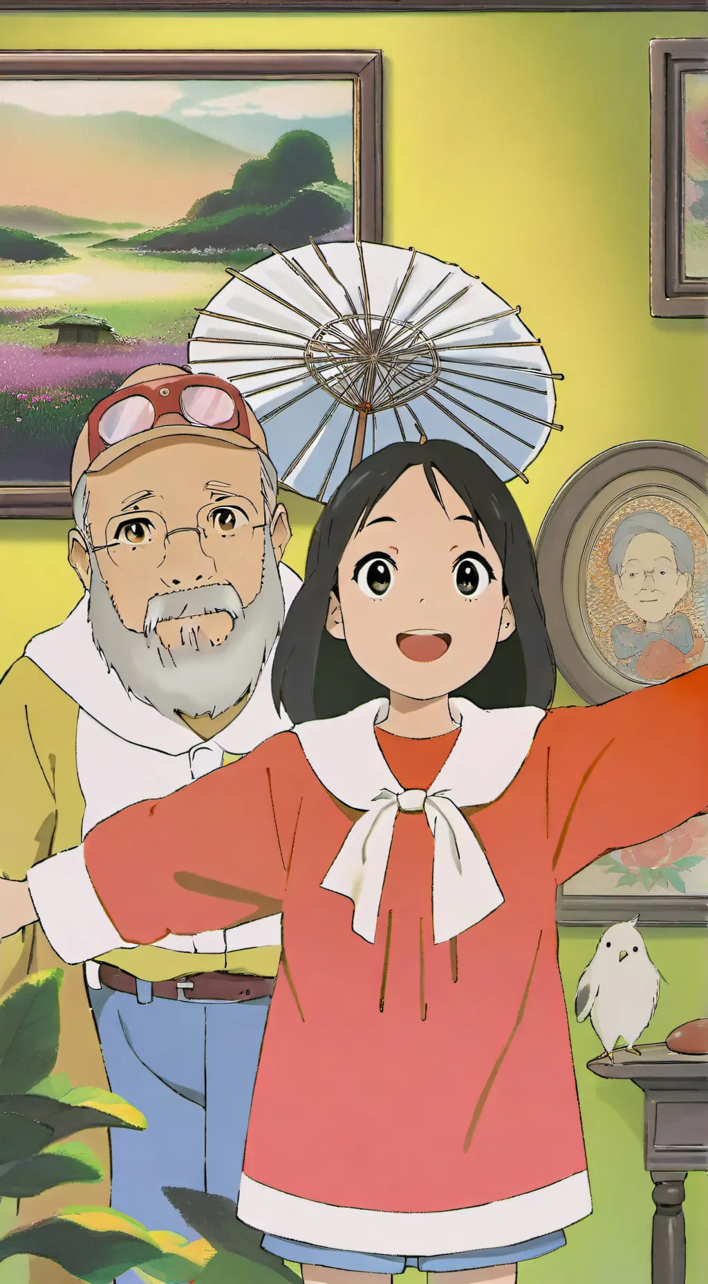 ai character: Família💕 background