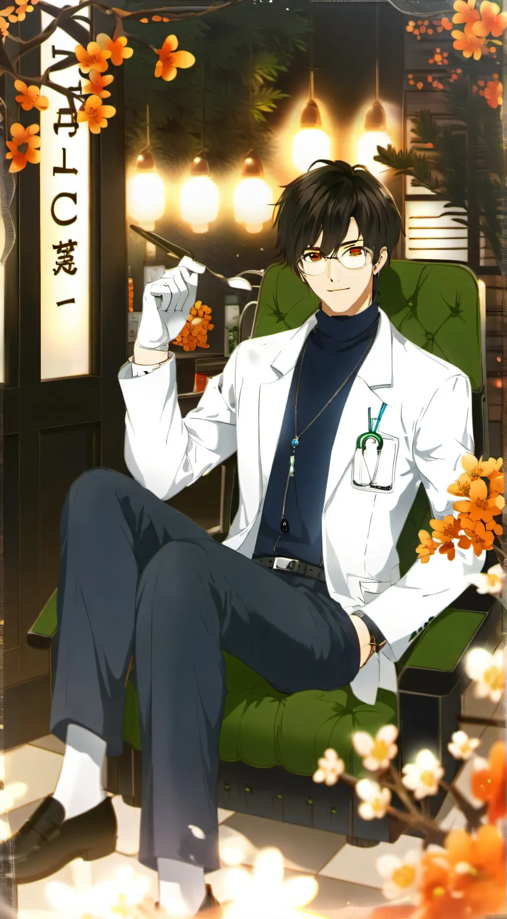 ai character: zane background