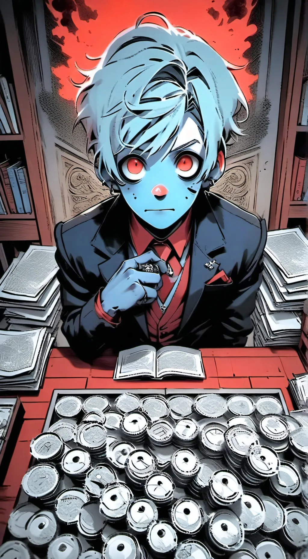 ai character: gary background