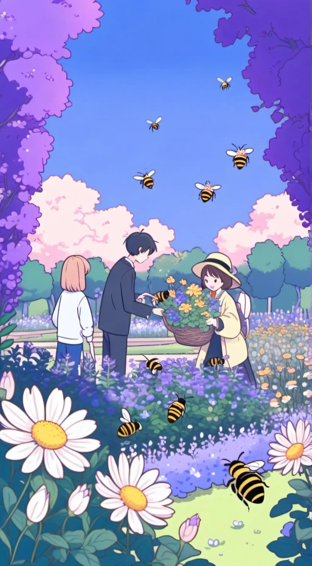 ai character: grow a garden Fpes background