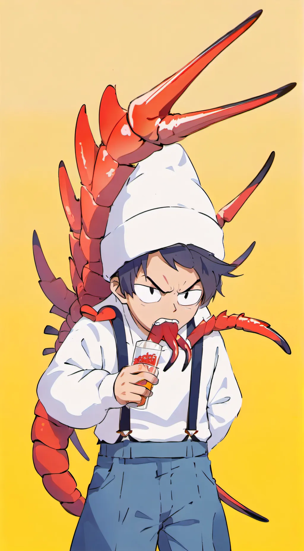 ai character: shrimpo x you background