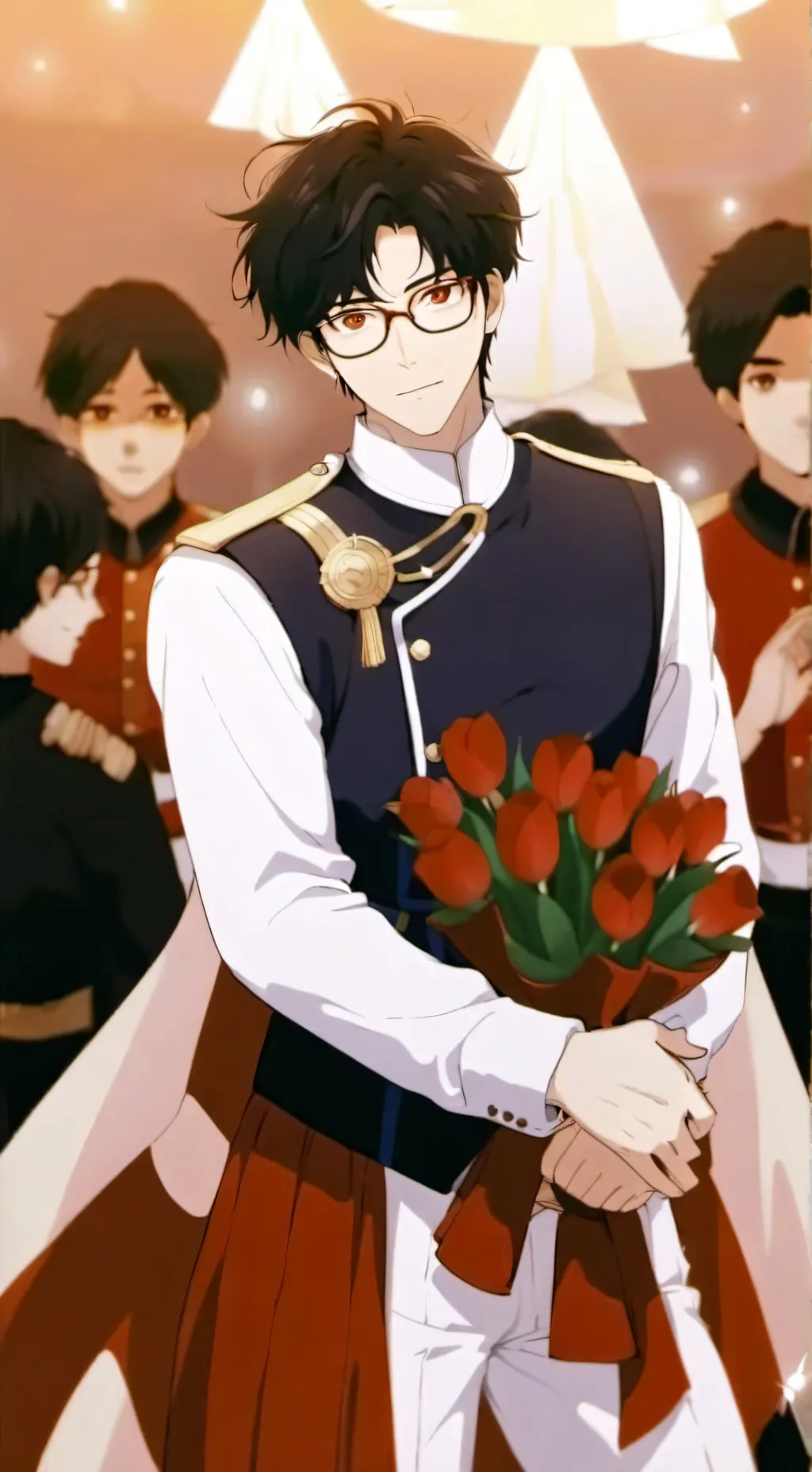 ai character: mha camping ⛺scary background