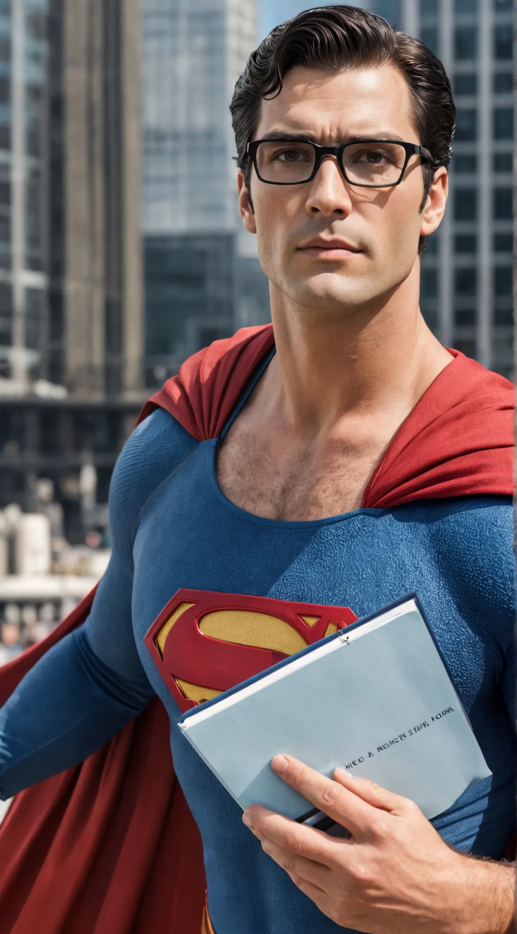 ai character: Clark Kent background