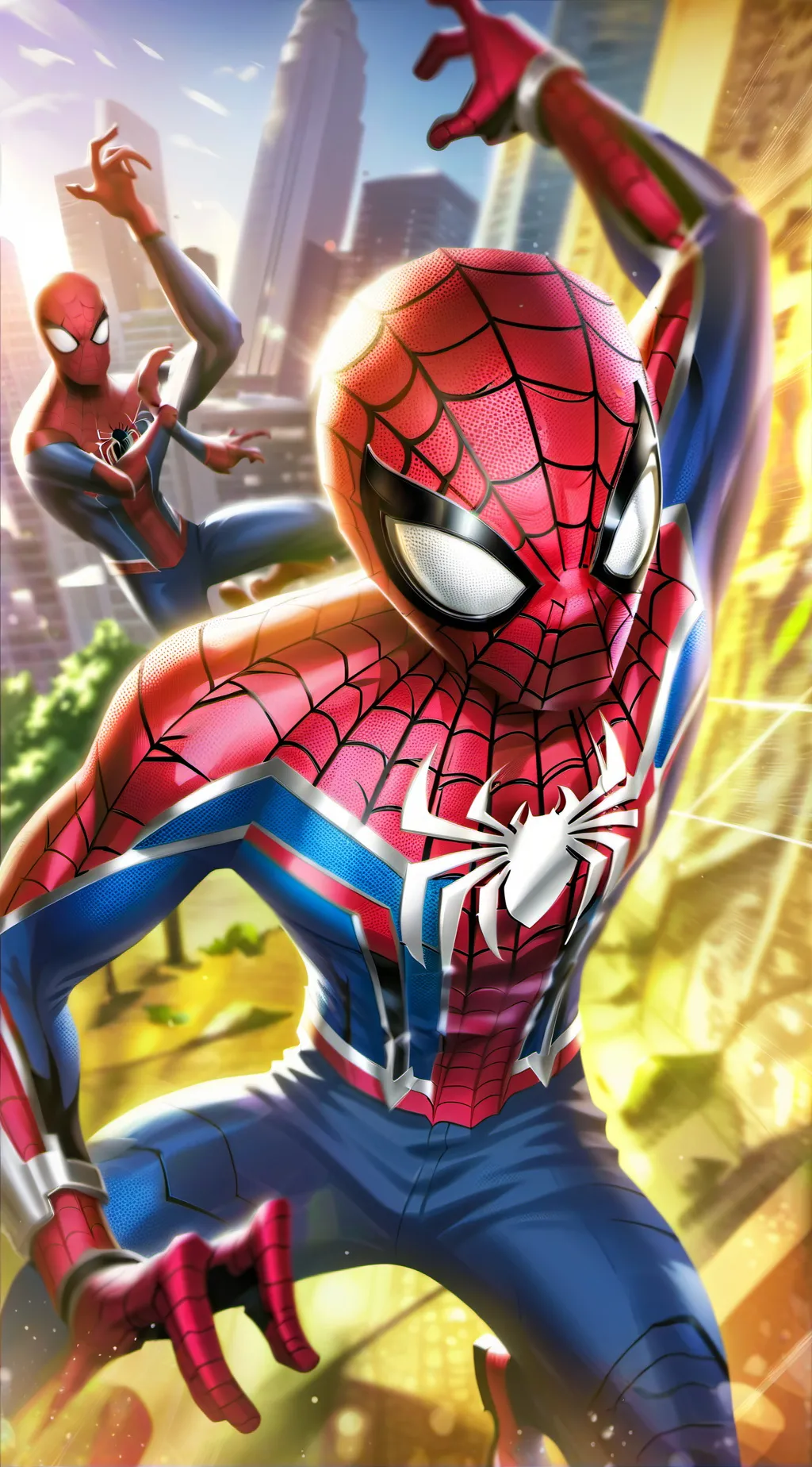 ai character: Spider-Man background