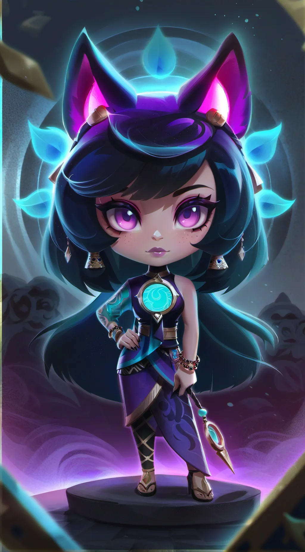 ai character: SkyGuides News background