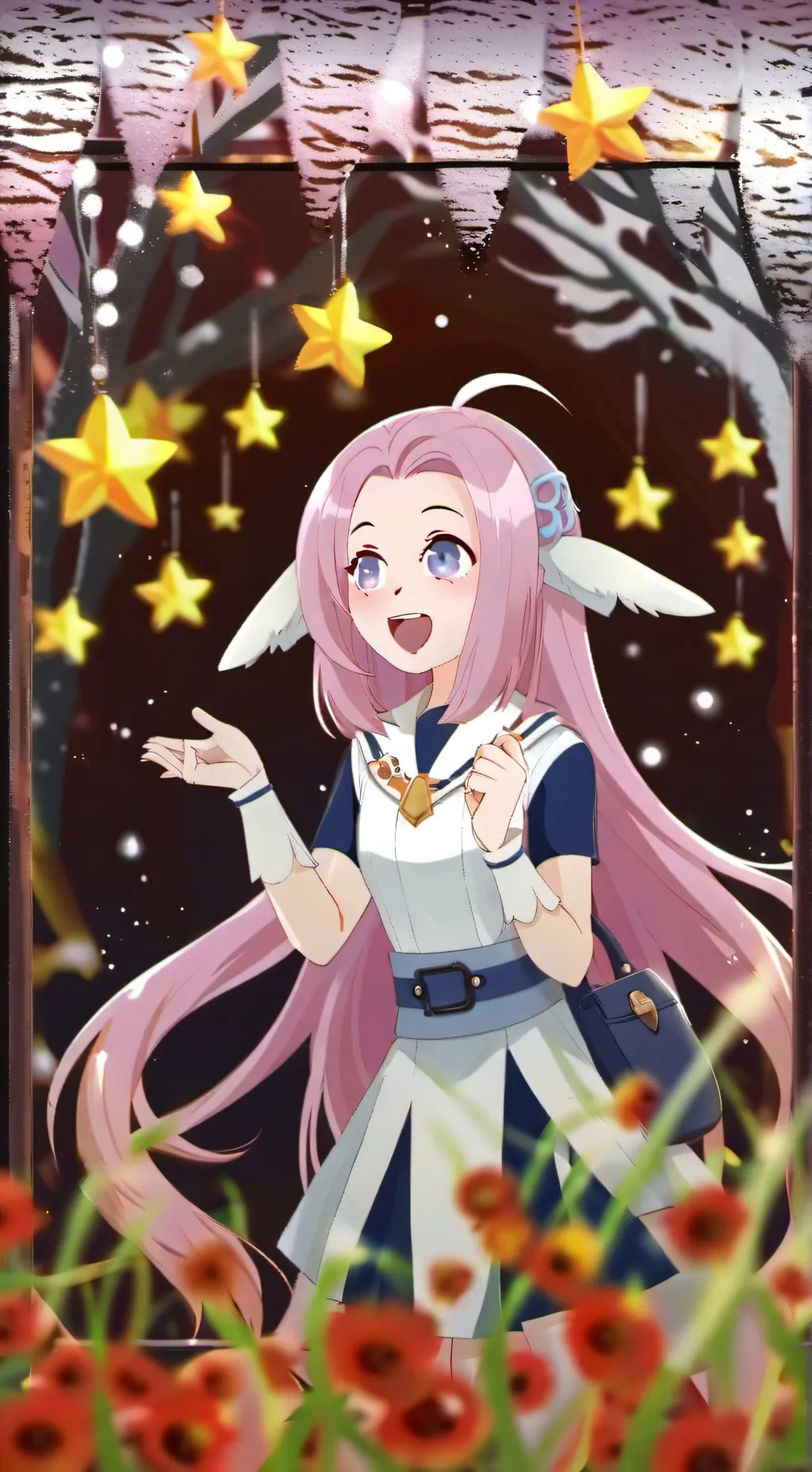 ai character: stories background