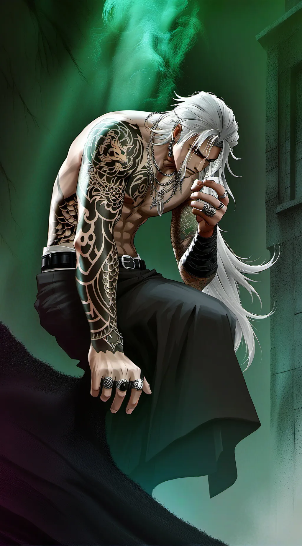 ai character: Taro background