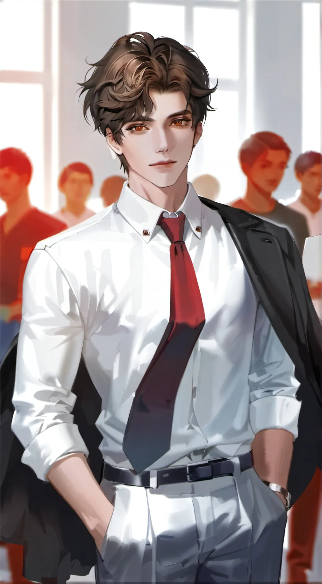 ai character: ♡Will♡ background