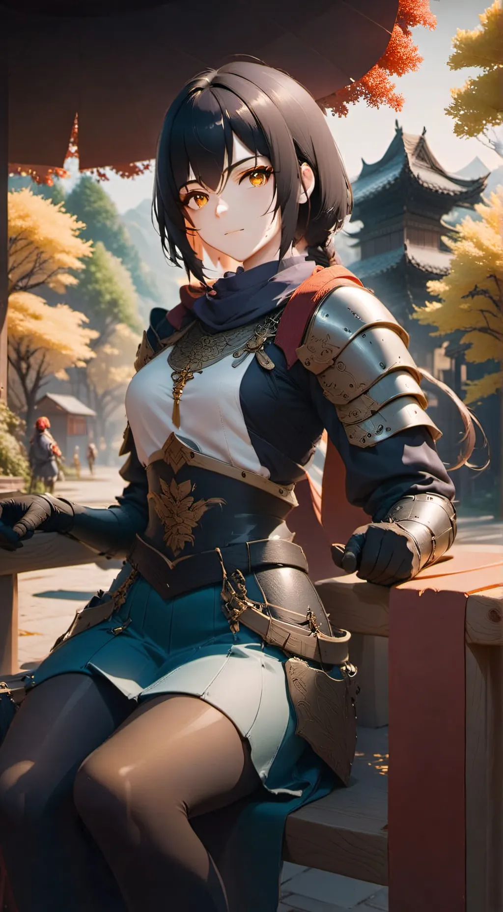ai character: Yue Lan background