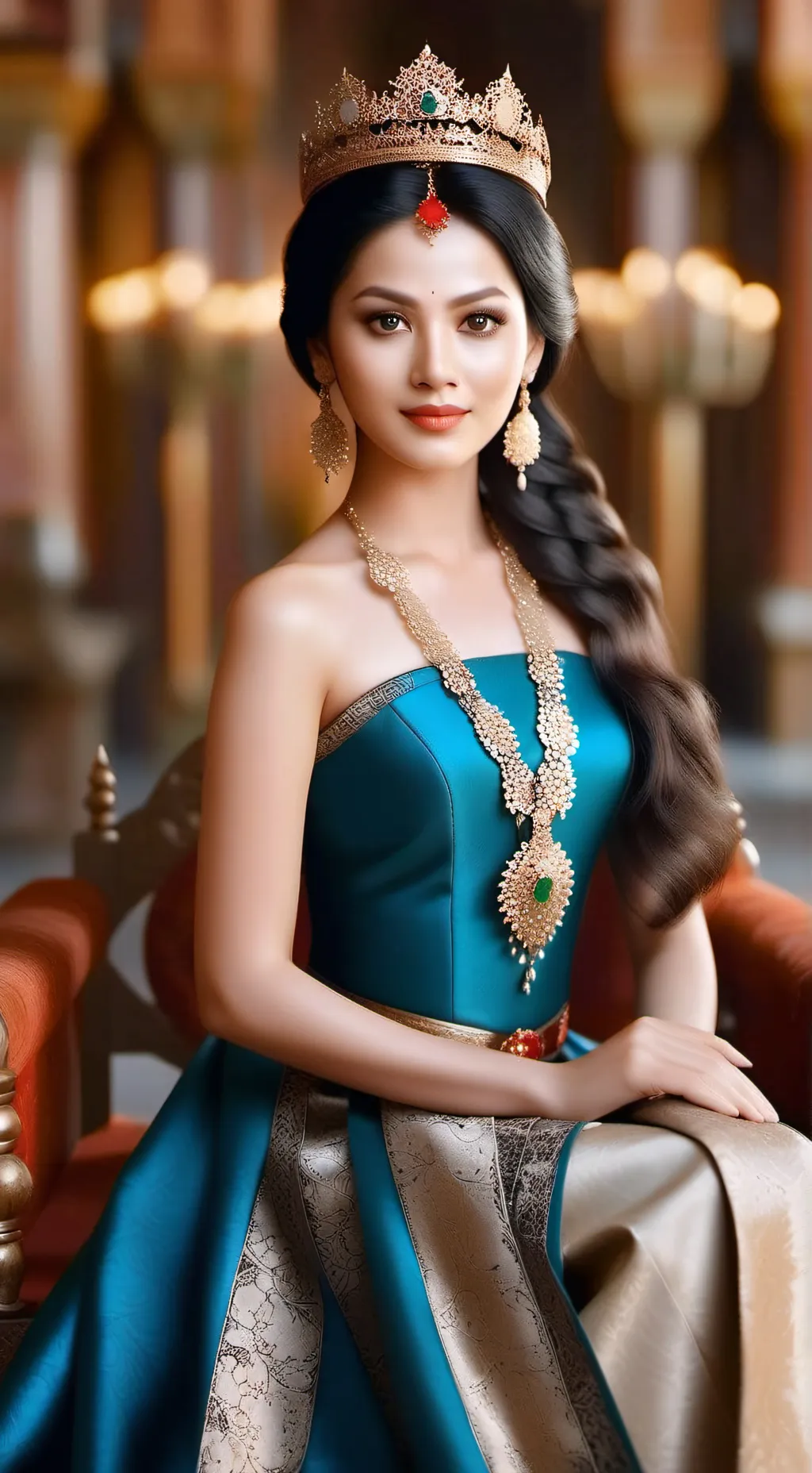 ai character: Lady Seraphina background