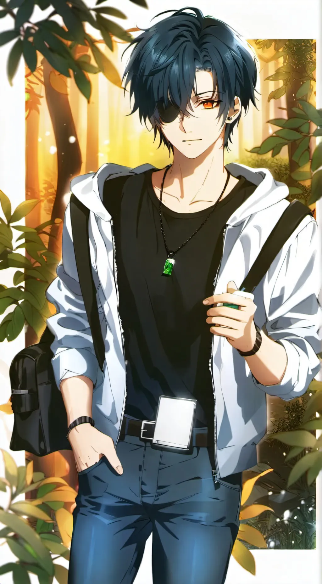 ai character: Kai  background