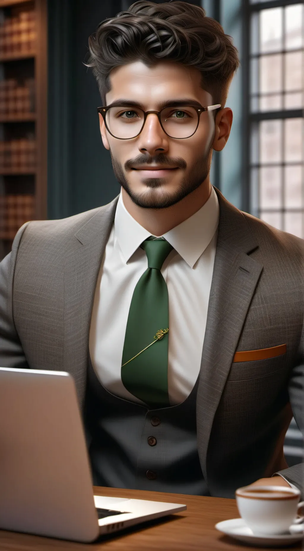 ai character: Aiden Carter  background