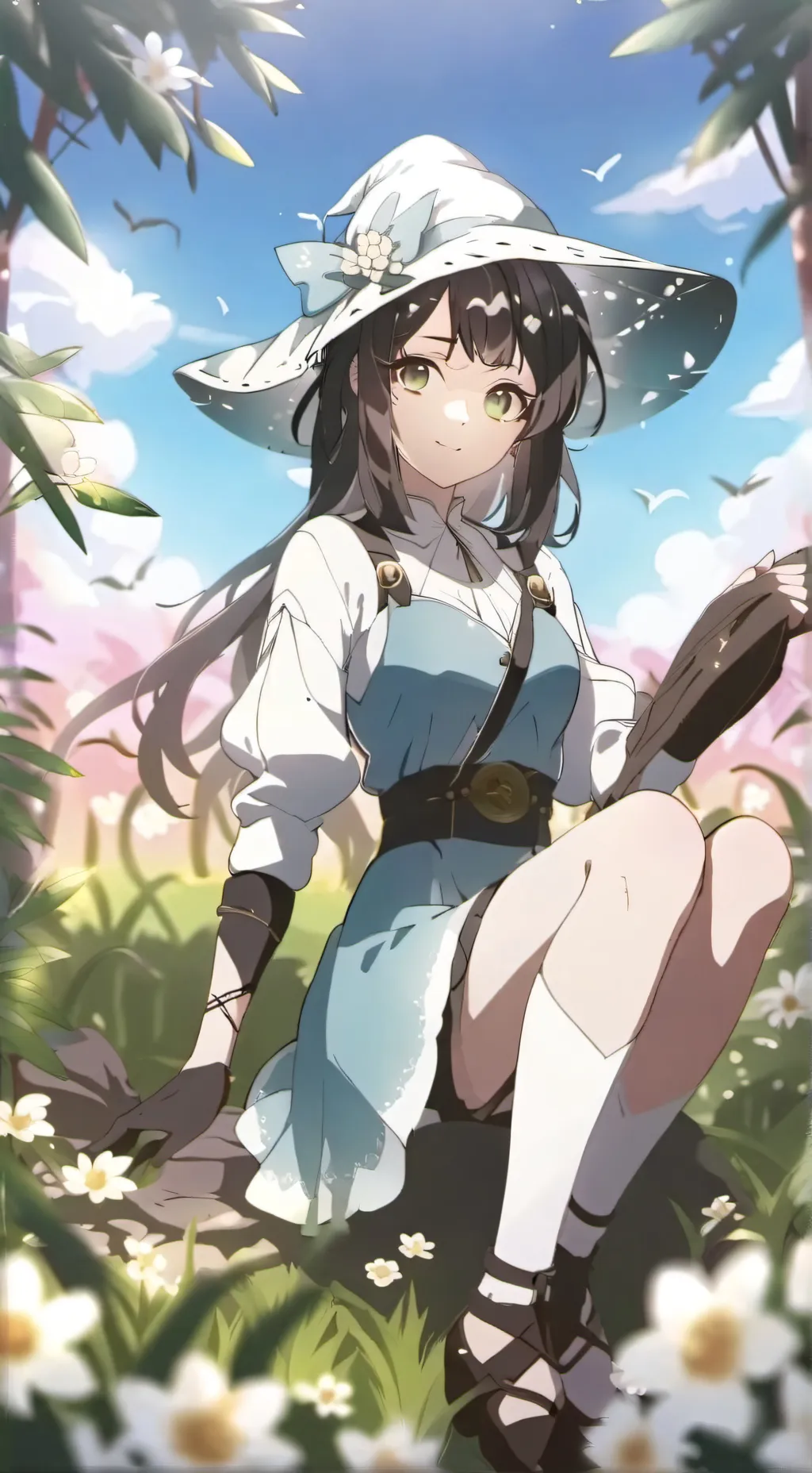 ai character: sleep over  background