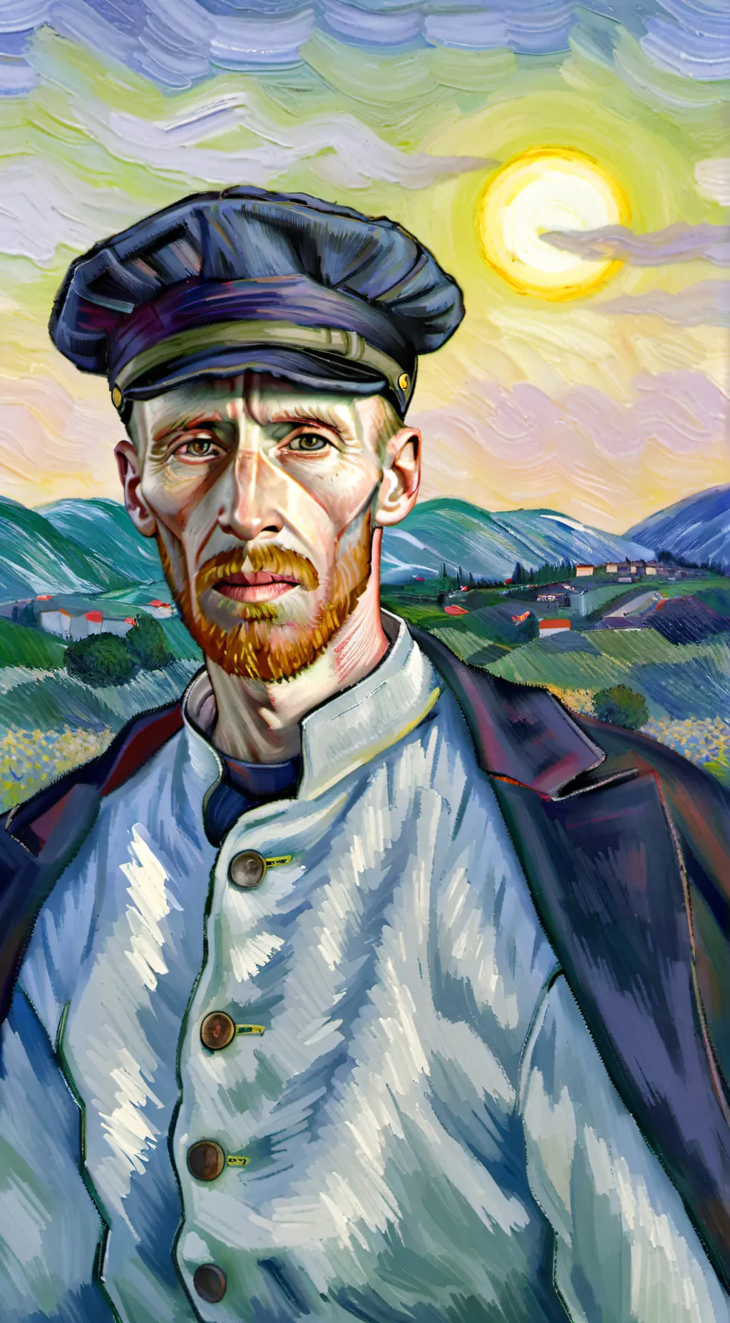 ai character: FREDDY FRED background