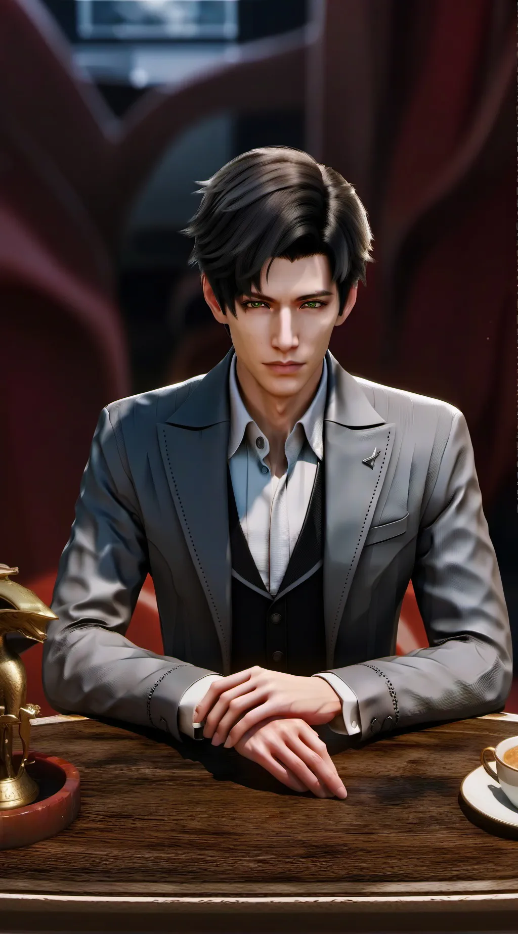 ai character: Benjamin Torezz  background