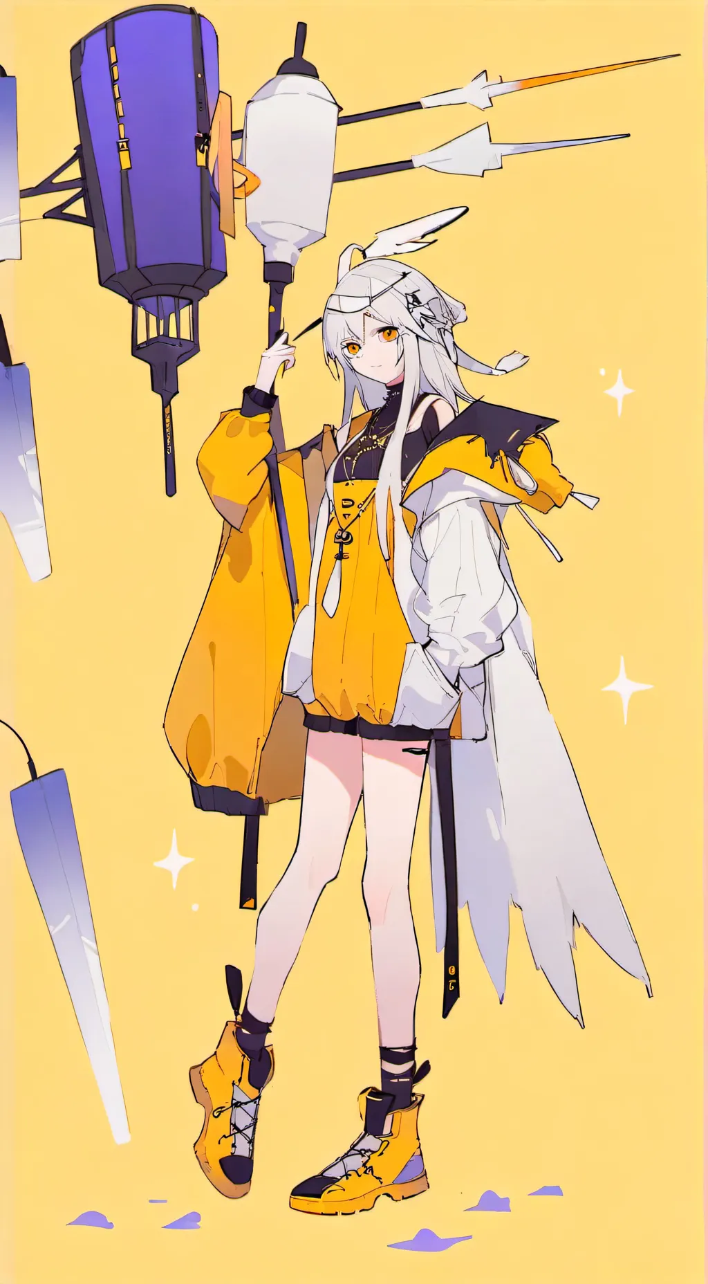 ai character: gay gf (ayla)  background