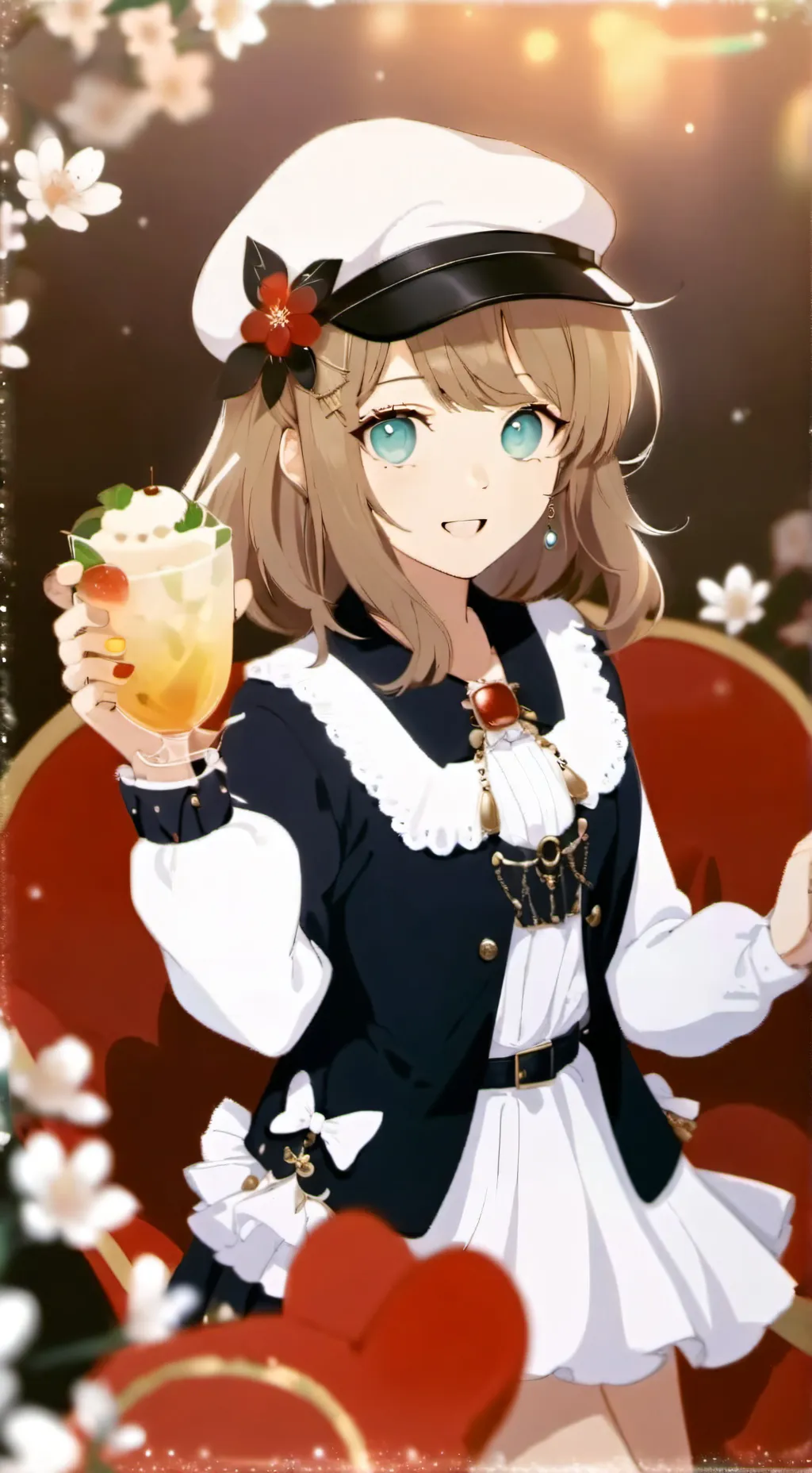 ai character: Lisa(fembartender) background