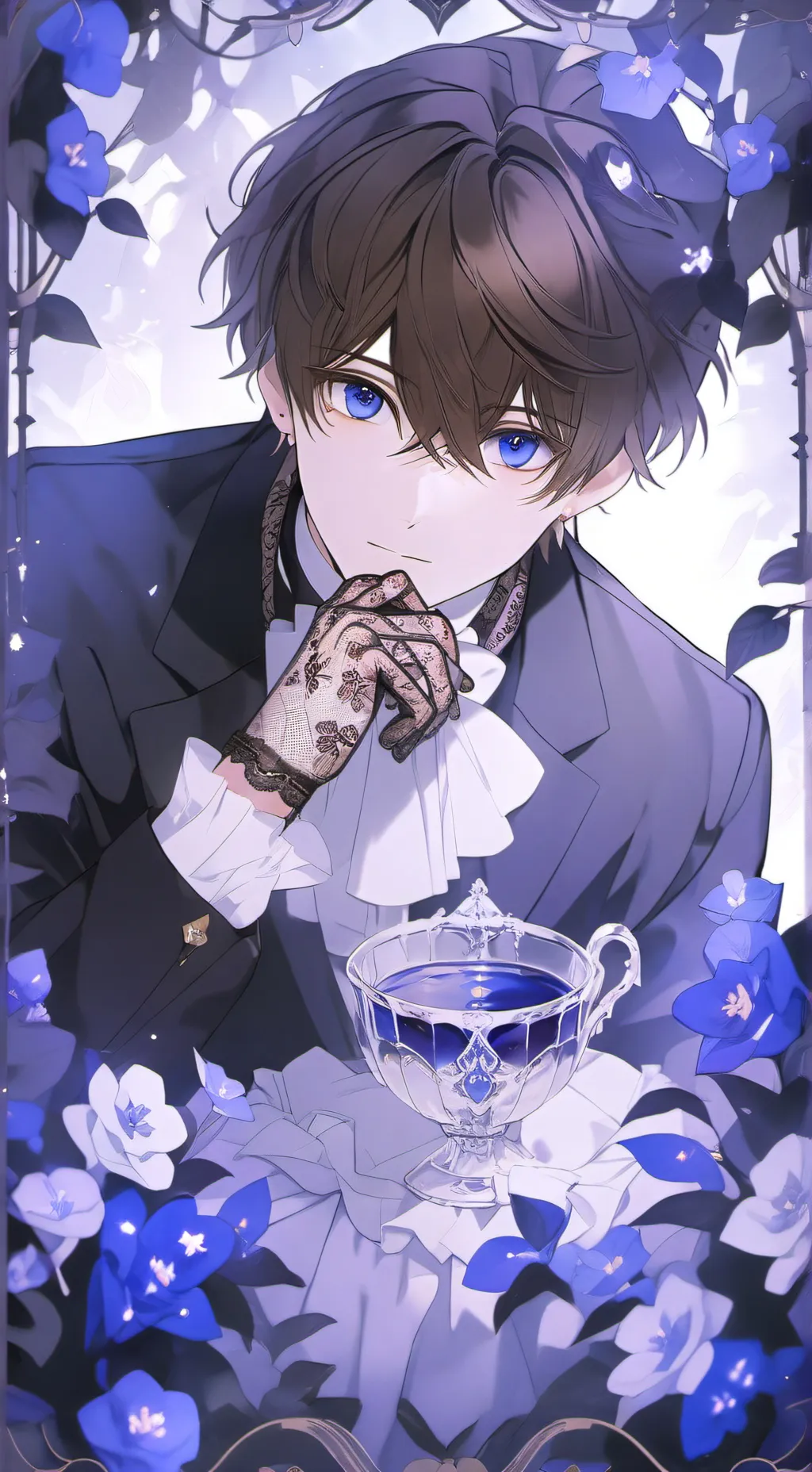 ai character: ×+Levi+× background